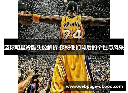 篮球明星冷酷头像解析 探秘他们背后的个性与风采